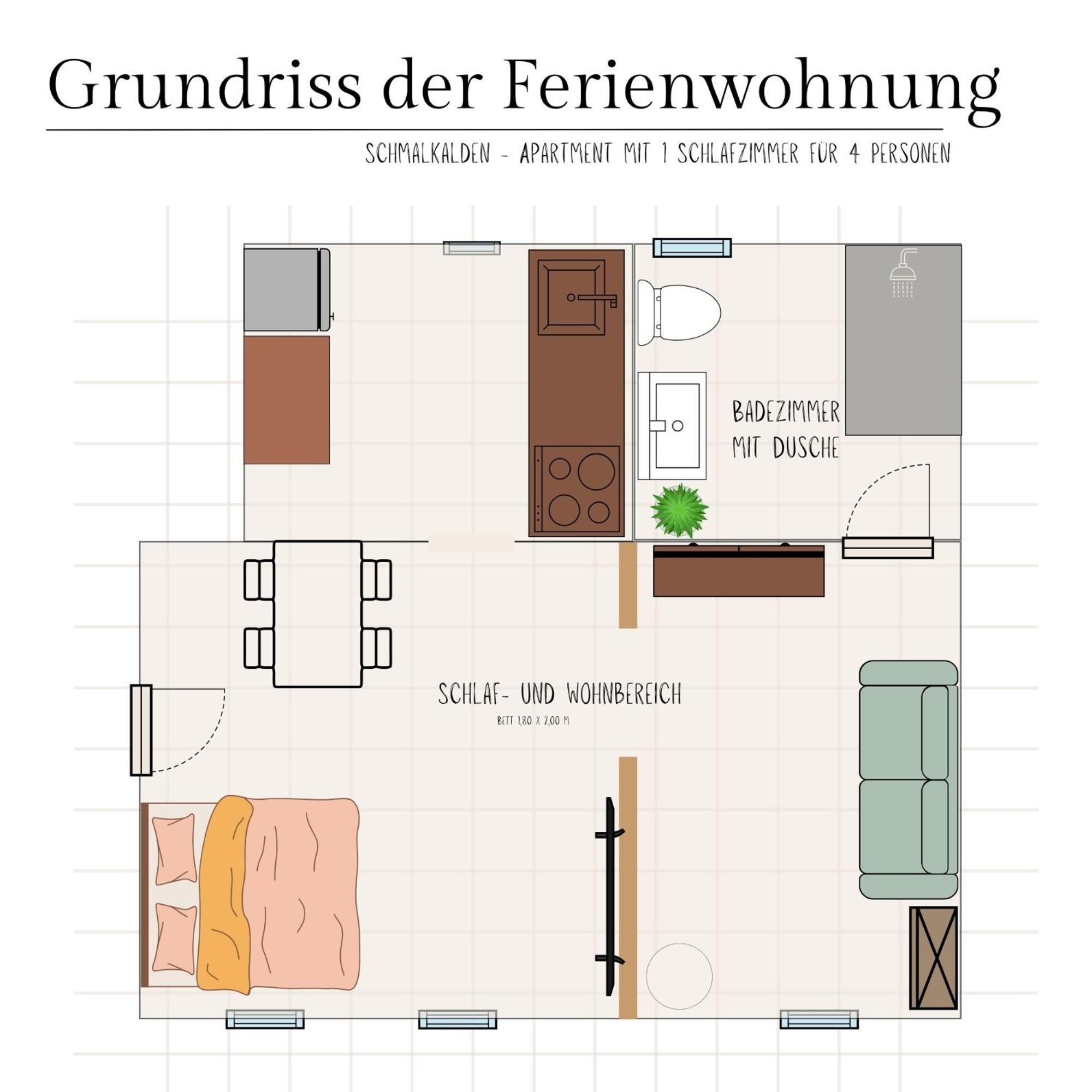 Maisonette Fuer 6P Mit Toller Aussicht Floh-Seligenthal 外观 照片